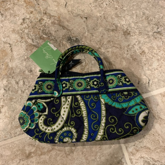 NWT Vera Bradley Caitlyn Rhythm & Blues Purse - Picture 2 of 7